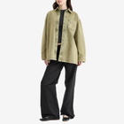 AMI Paris Women's ADC Denim Overshirt in Laurel