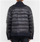 Moncler C - Padded Virgin Wool and Shell Down Jacket - Men - Navy