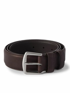 Loro Piana - Alsavel 3cm Leather Belt - Brown