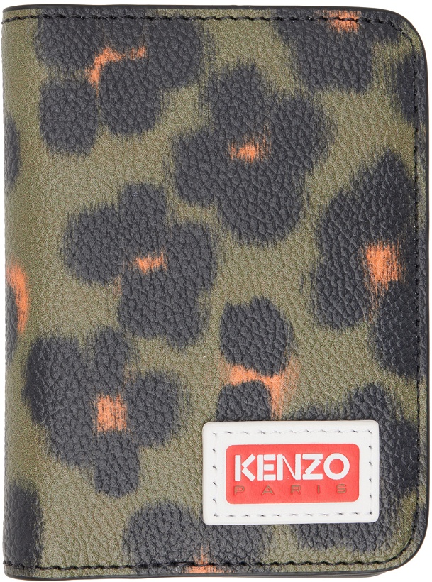 Photo: Kenzo Khaki Kenzo Paris Hana Leopard Wallet