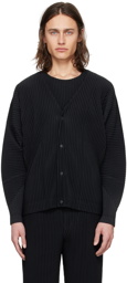 HOMME PLISSÉ ISSEY MIYAKE Black Monthly Color March Cardigan