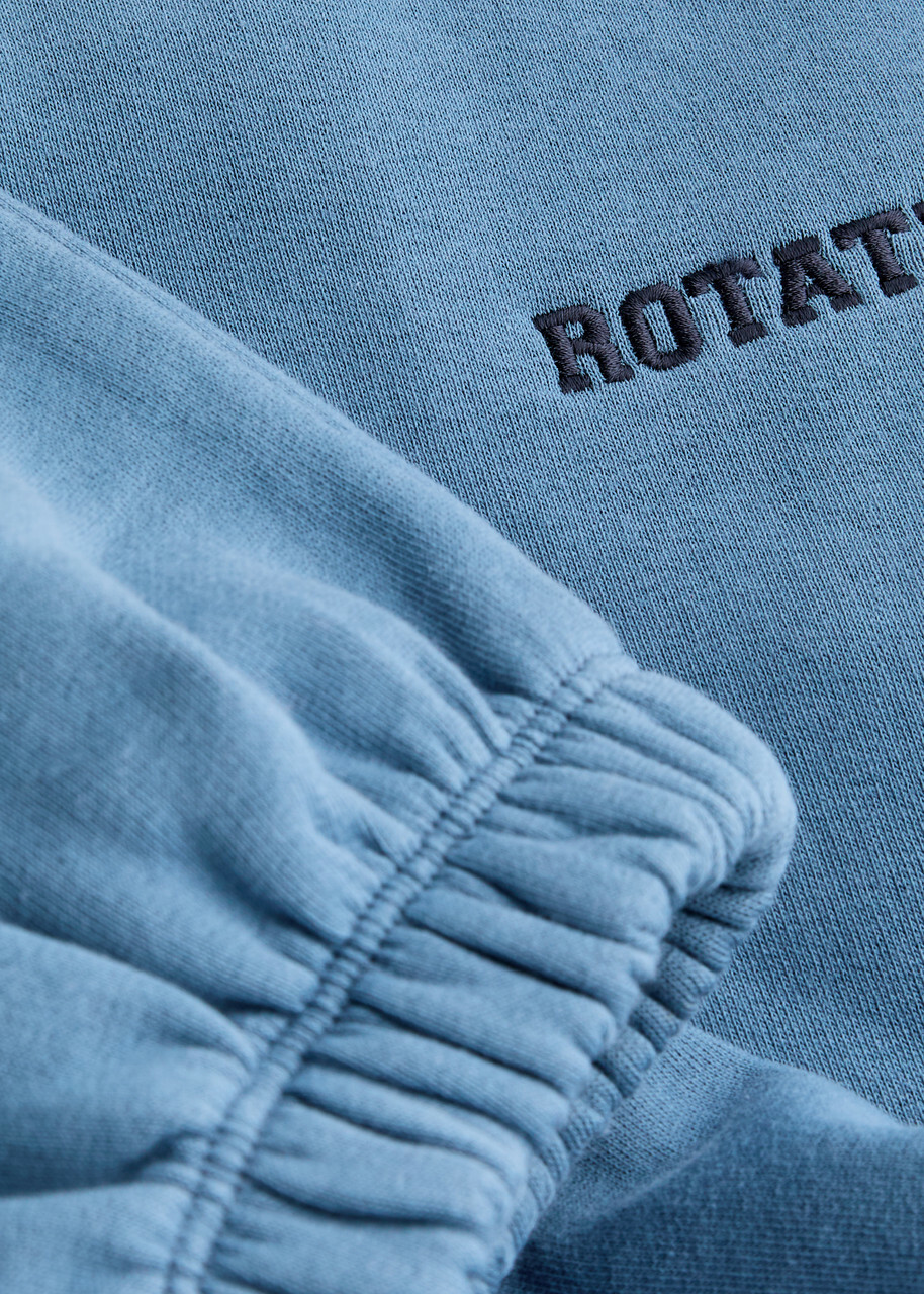 Rotate Sunday Logo Cotton Sweatpants Blue