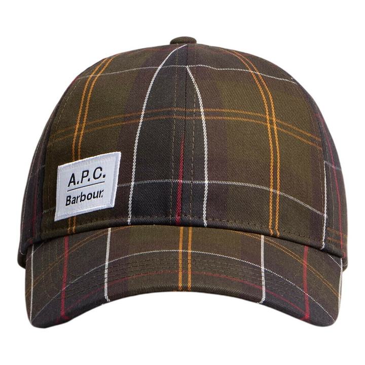 Photo: Barbour Men's x A.P.C. Tartan Cap in Classic Tartan
