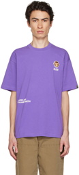 AAPE by A Bathing Ape Purple Printed T-Shirt