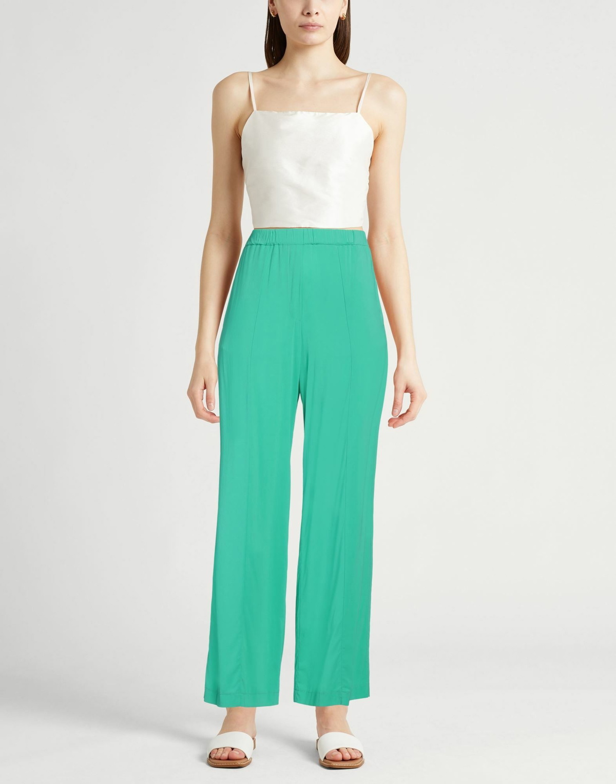 Jucca Womens Pants in Green
