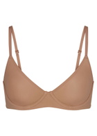 Skims Unlined Stretch-jersey Demi bra Light Brown
