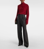 Victoria Beckham Scarf-detail silk blouse