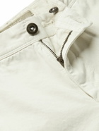 Incotex - Slim-Fit Cotton-Twill Chinos - Neutrals