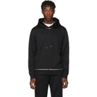 Helmut Lang Black Zip-Away Hoodie