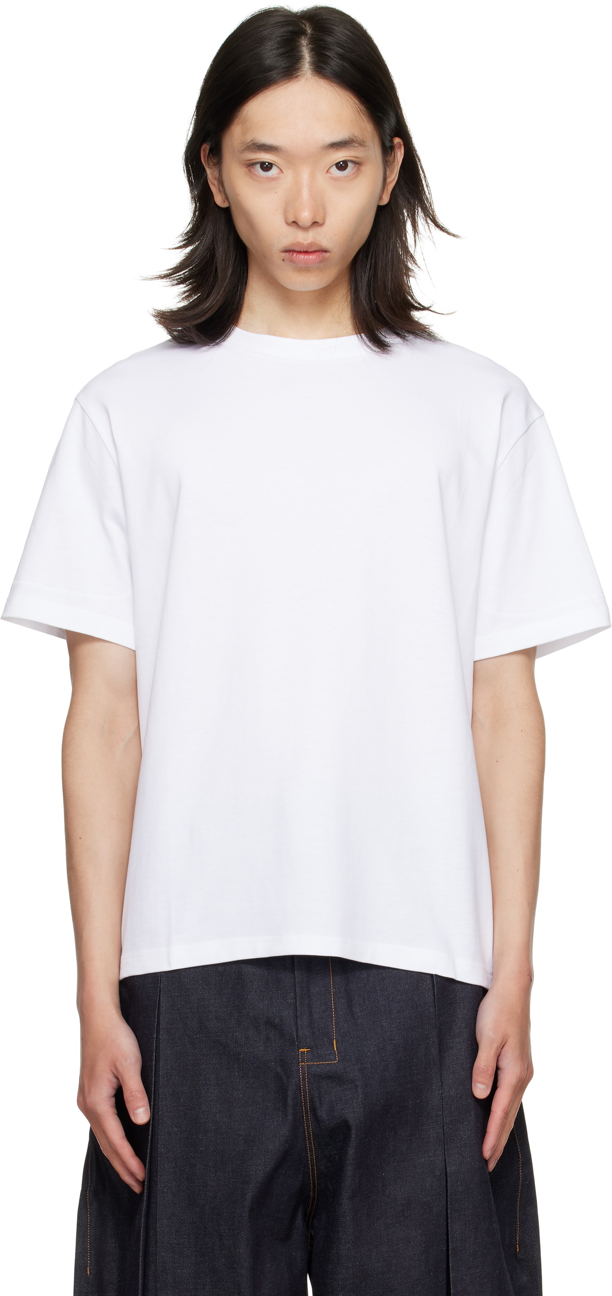 Sage Nation Men's Long Sleeve Flat Lock Stitch T-Shirt in Dust