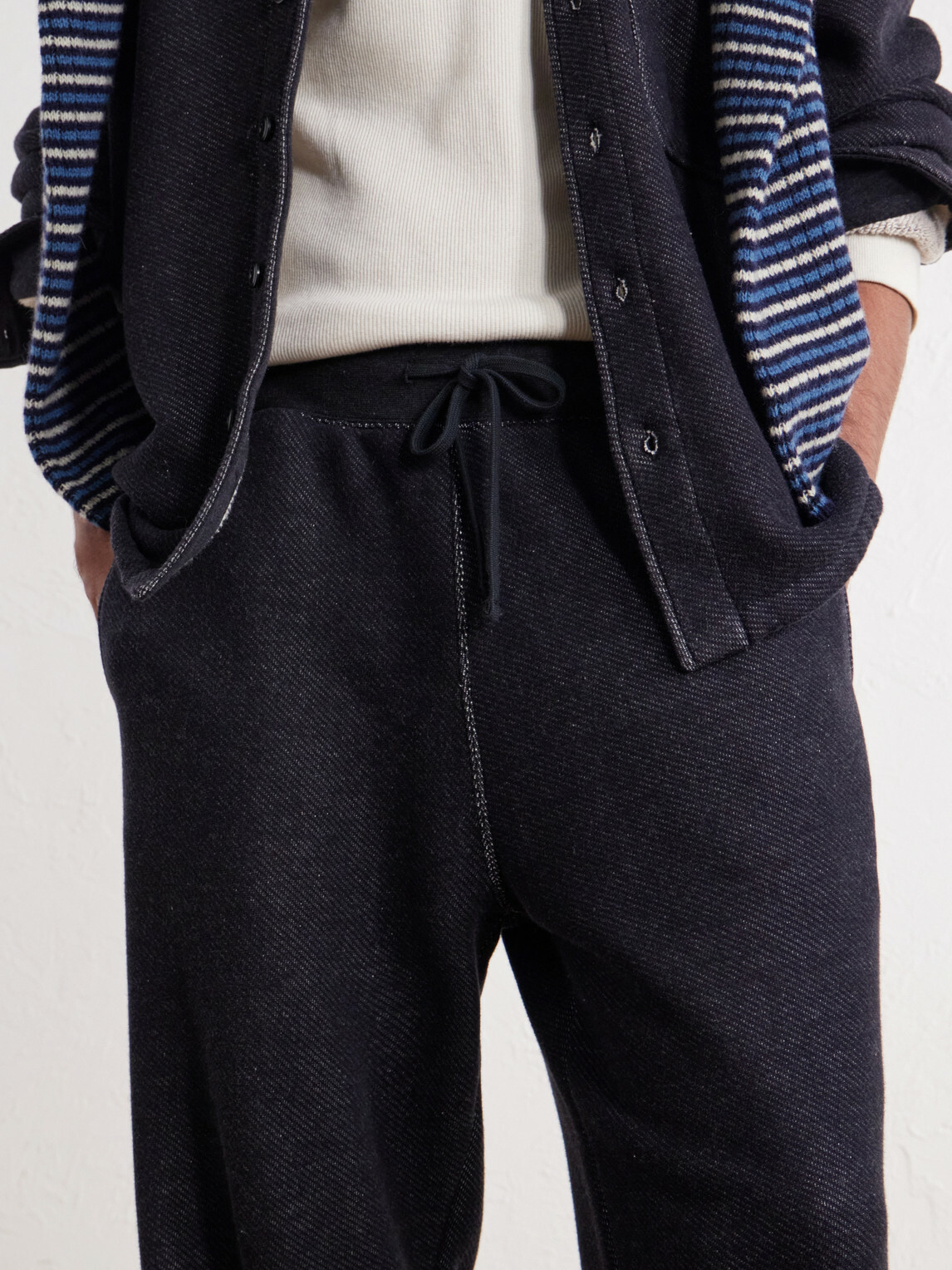 Aimé Leon Dore - Straight-Leg Cotton Open-Terry Sweatpants - Black
