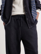 Aimé Leon Dore - Straight-Leg Cotton Open-Terry Sweatpants - Black