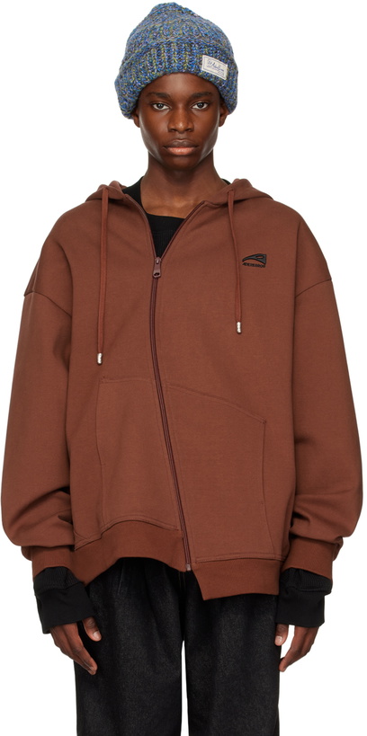 Photo: ADER error Burgundy Enty Hoodie