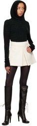 Maximilian Davis Off-White Madeline Miniskirt