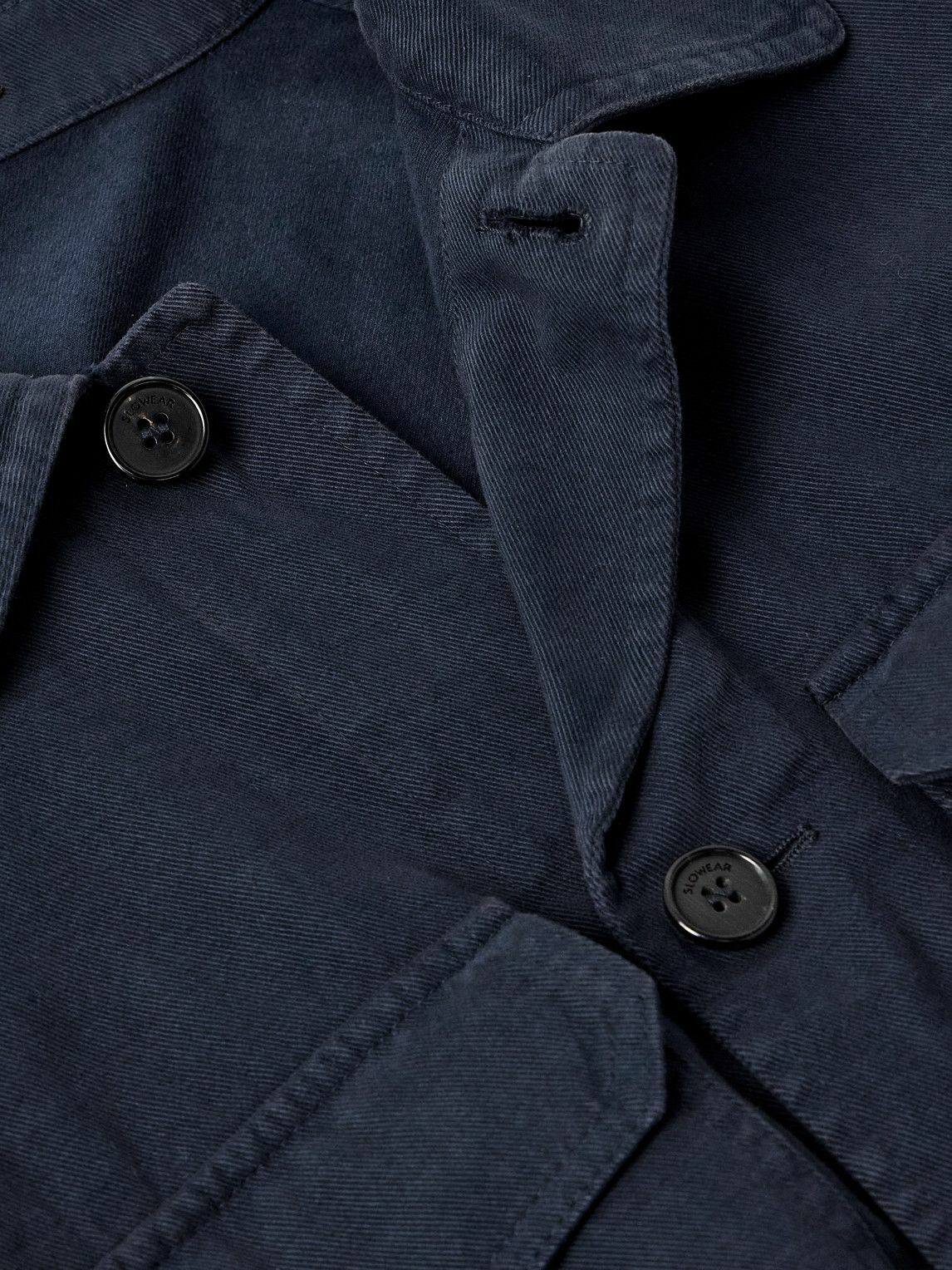 Incotex - Cotton and Cashmere-Blend Overshirt - Blue
