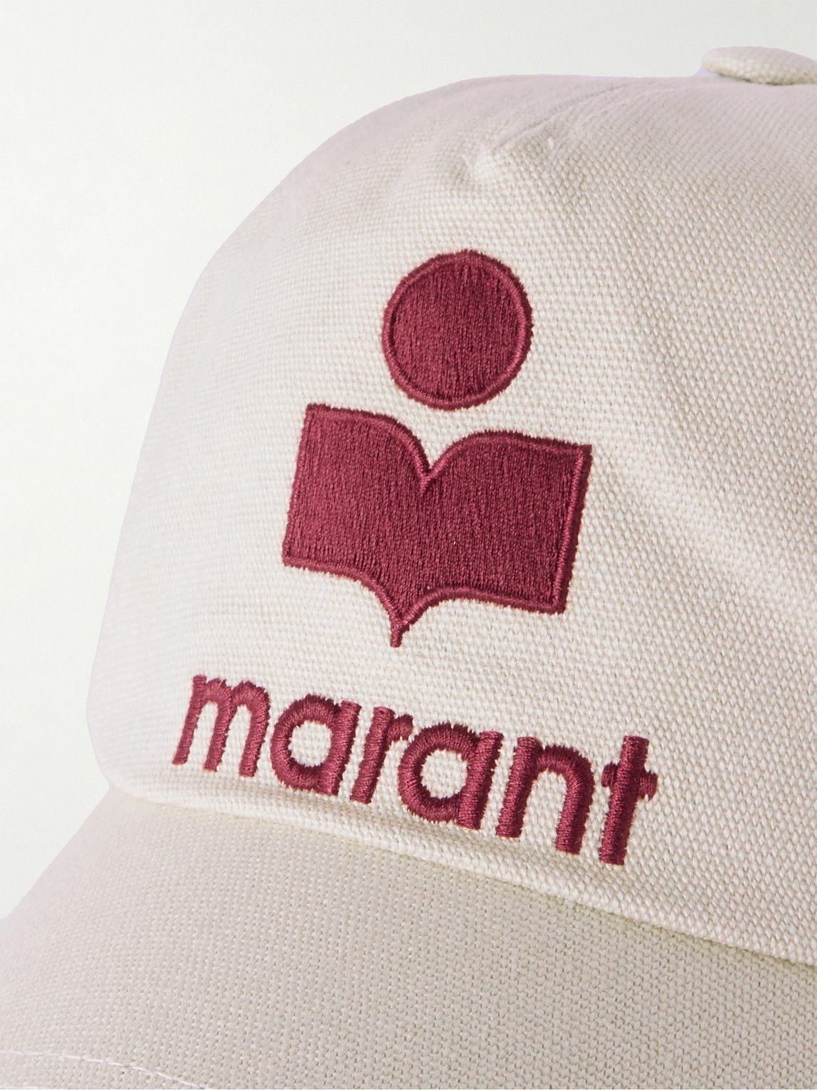 Isabel Marant - Tyron Logo-Embroidered Cotton-Canvas  display picture 2