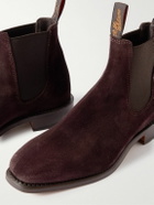 R.M.Williams - Heritage Craftsman Suede Chelsea Boots - Purple