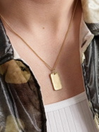 Jacquie Aiche - Textured 14-Karat Gold Pendant