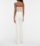 Alexander McQueen - Guipure lace bustier