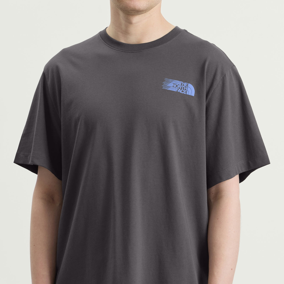 The North Face Men's Retro Trail Relaxed T-Shirt in Anthracite Grey