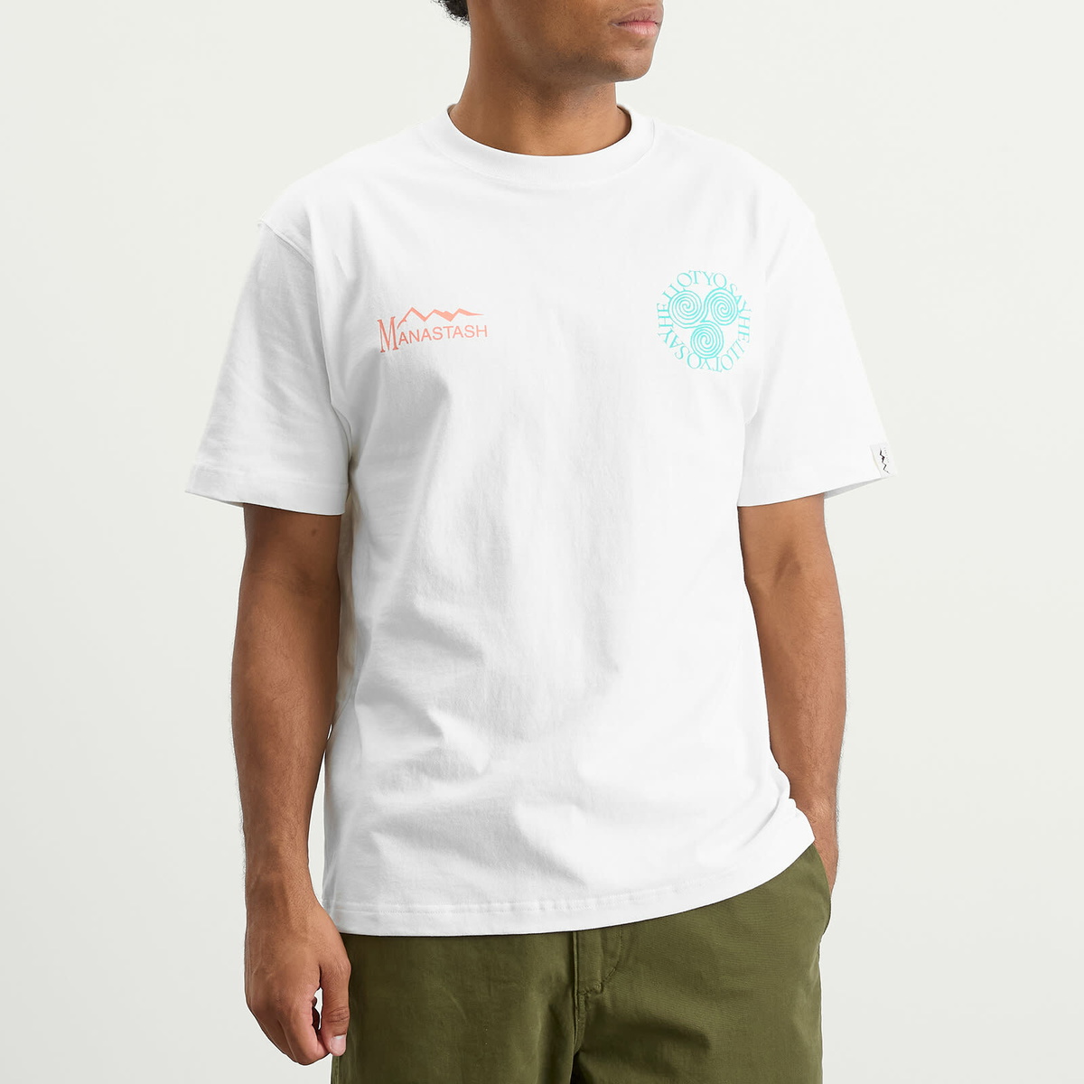 Manastash Men's Say Hello T-Shirt in White
