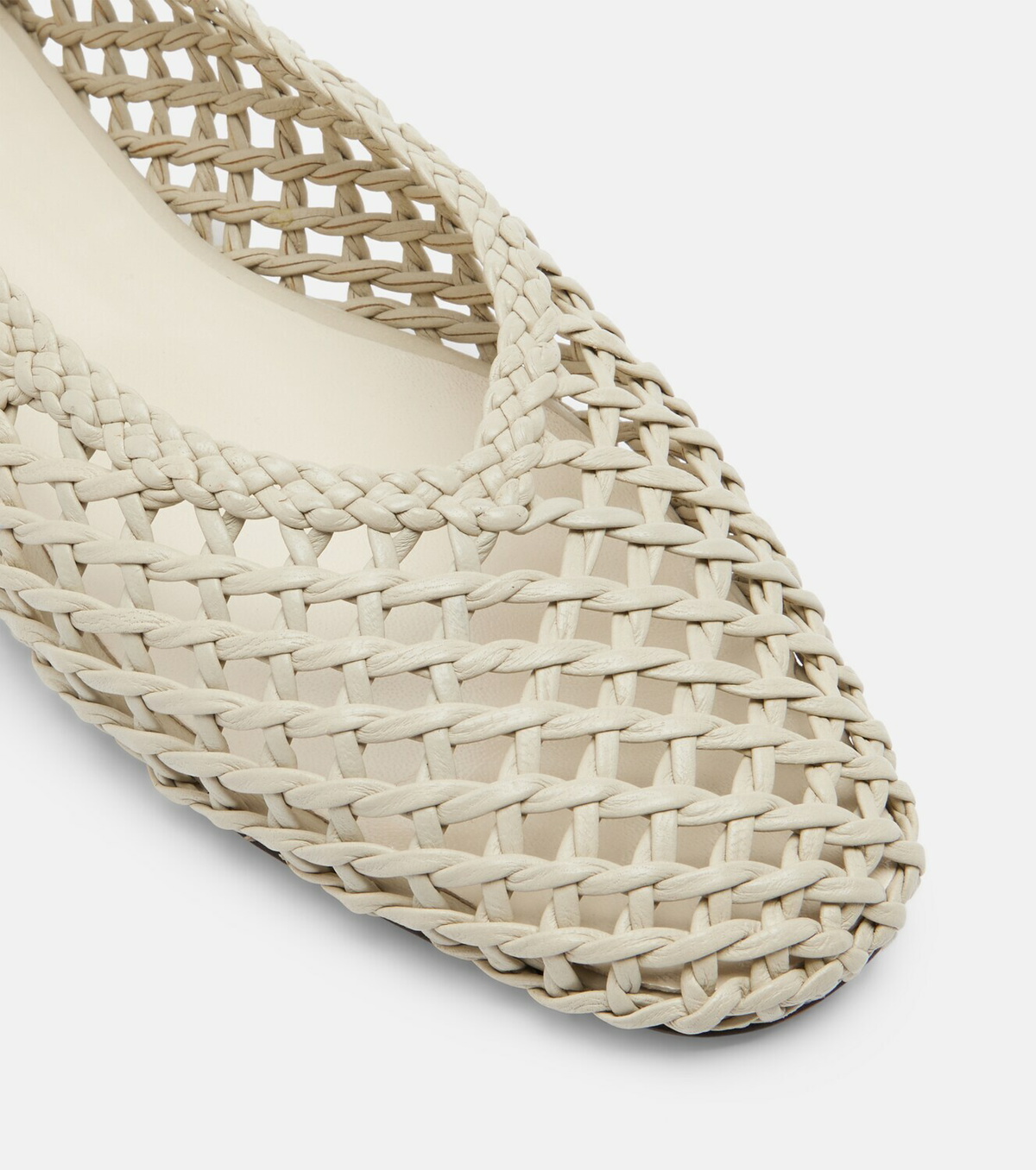 Le Monde Béryl Regency woven leather ballet flats