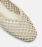Le Monde Béryl Regency woven leather ballet flats