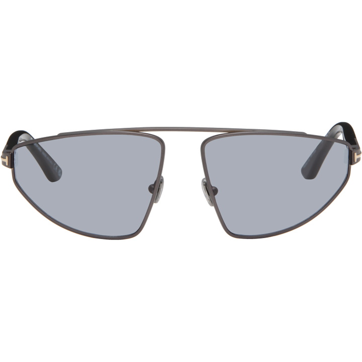 Photo: TOM FORD Gunmetal Parker Sunglasses