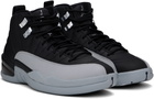 Nike Jordan Black & Gray Air Jordan 12 Retro Sneakers