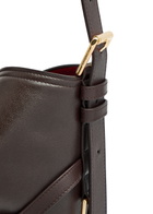 Givenchy Voyou Medium Grained Leather Shoulder bag - Chocolate - One Size