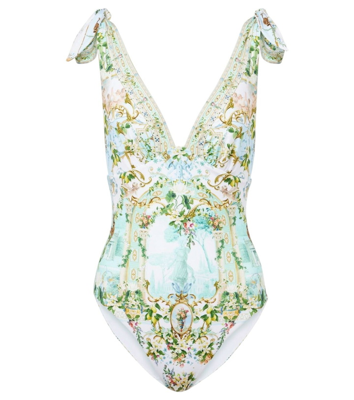 Photo: Camilla Crystal-embellished swimsuit