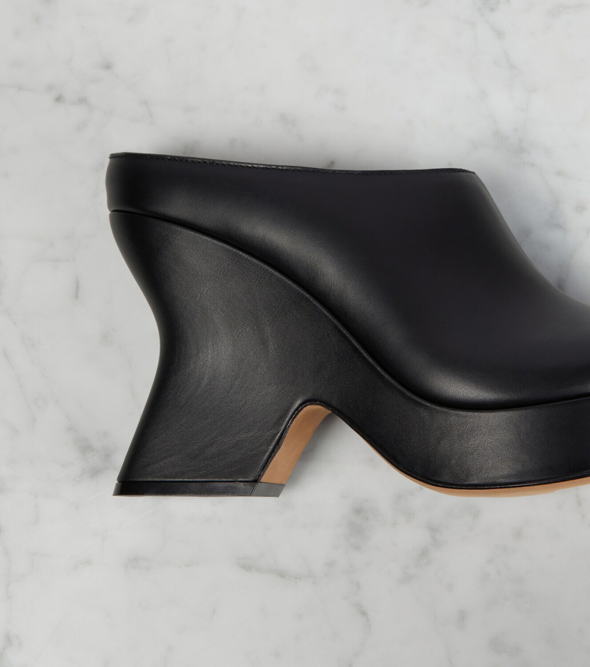 Loewe Terra wedge leather mules Loewe