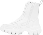 Rombaut White Boccaccio II High-Top Sneakers