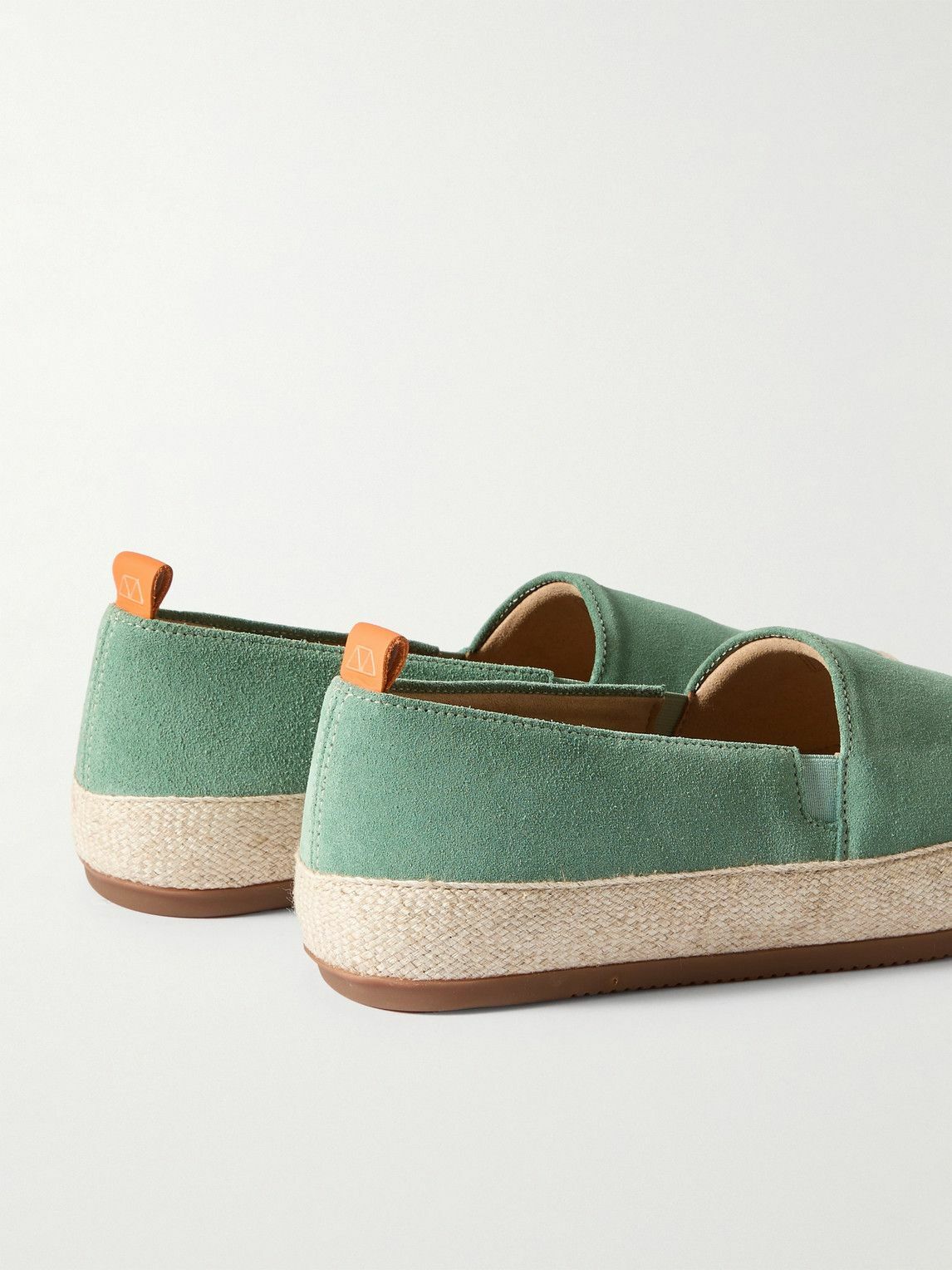 Mulo - Suede Espadrilles - Green Mulo display picture 3