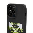 Off-White Men's The Opposite Arrow Iphone 14 Pro Max Case in Black 