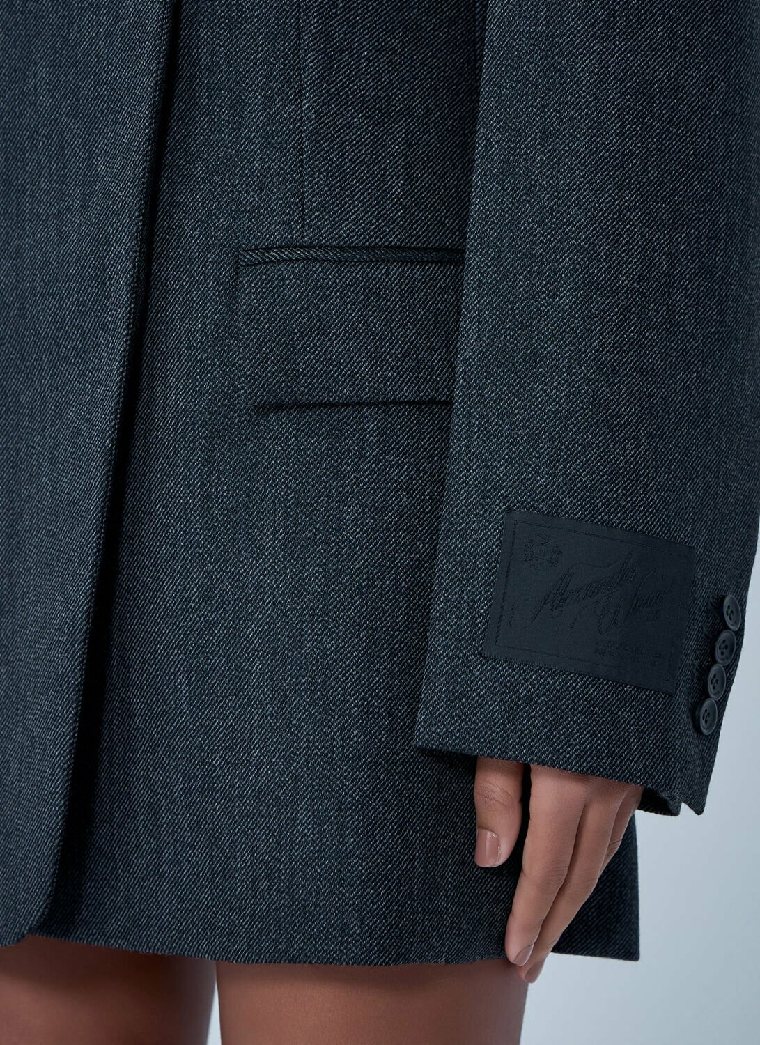 Alexander Wang Tailored Wool Blazer Dress