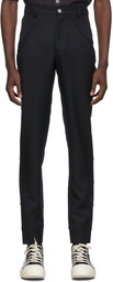 Spencer Badu Black Twill Trousers