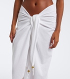 Melissa Odabash Winnie cotton and linen beach cover-up