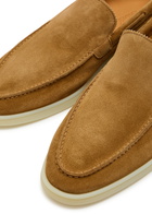 Aurélien Yacht Suede Loafers Tan