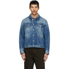 Dries Van Noten Blue Faded Denim Jacket
