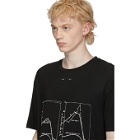 Heliot Emil Black Graphic T-Shirt