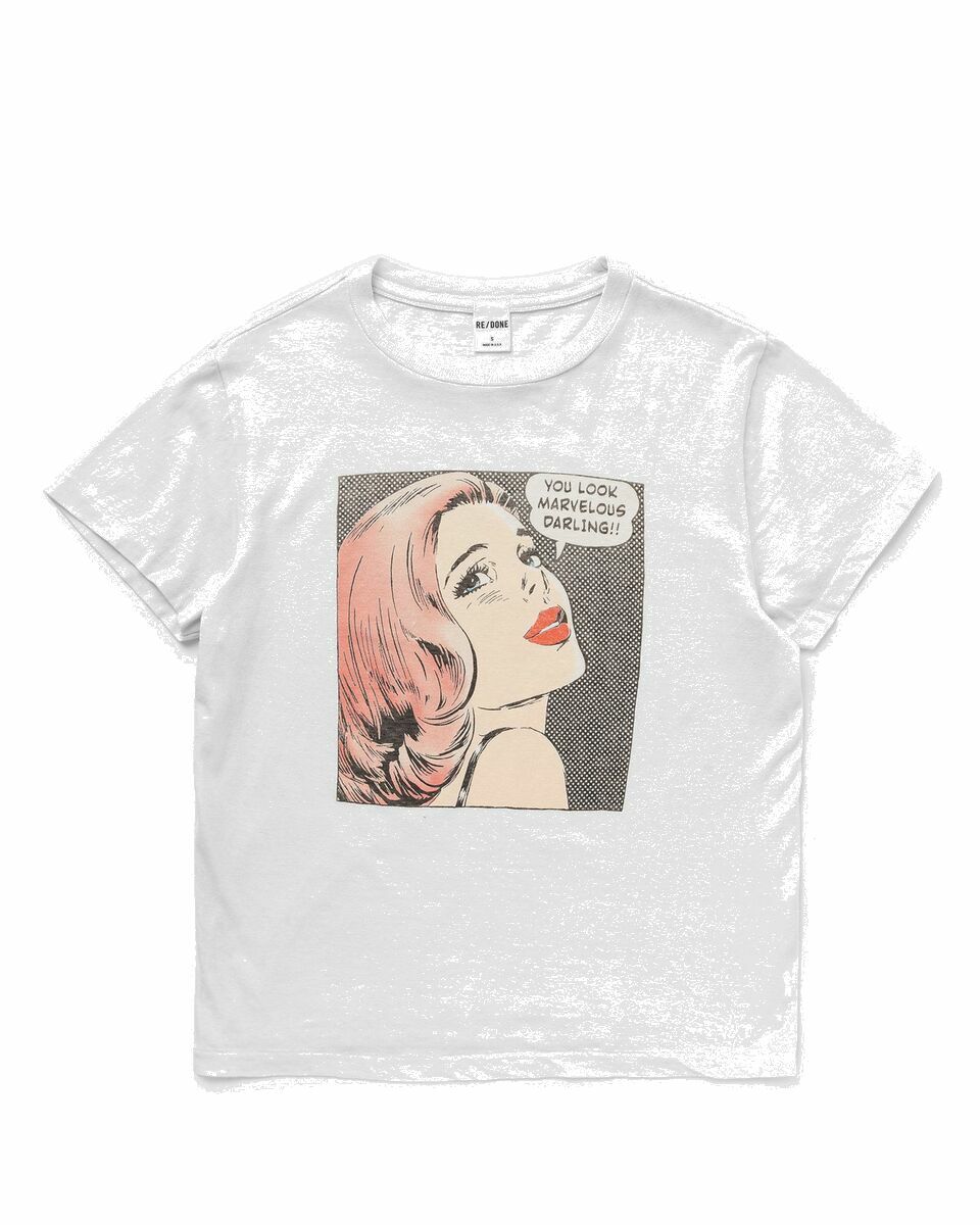 Photo: Re/Done Classic Tee Marvelous White - Womens - Shortsleeves