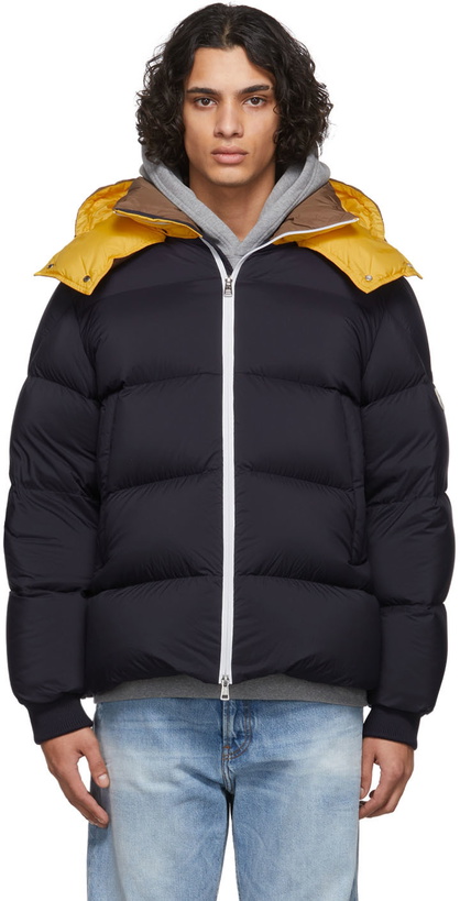 Photo: Moncler Navy Loeb Down Jacket