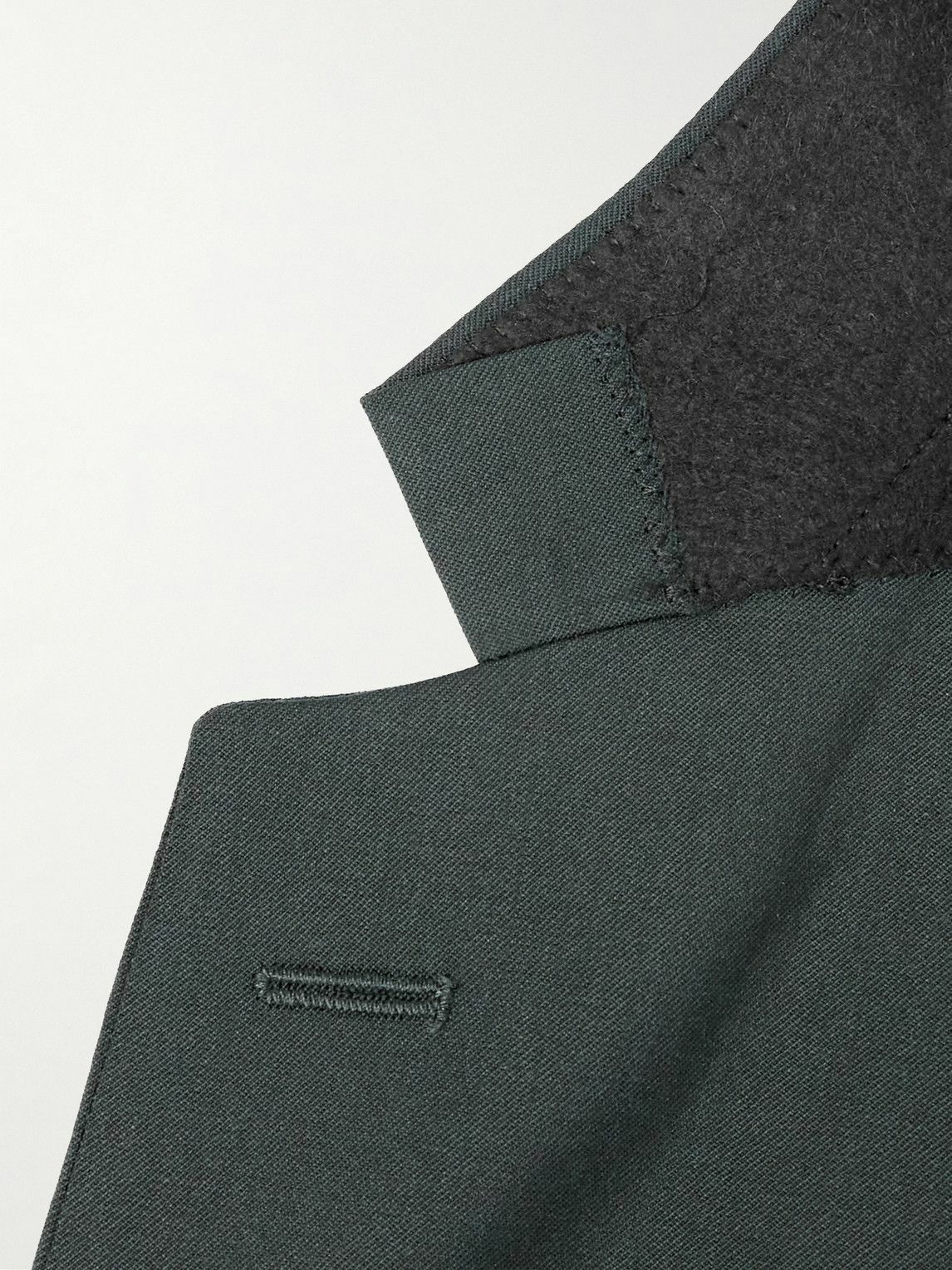 Mr P. - Slim-Fit Wool-Twill Suit Jacket - Green Mr P.