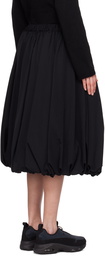 Comme des Garçons Black Black Pleated Skirt