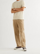 HOWLIN' - Fons Cotton-Blend Terry T-Shirt - Neutrals