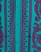Versace Mens Shirt Emerald in Green