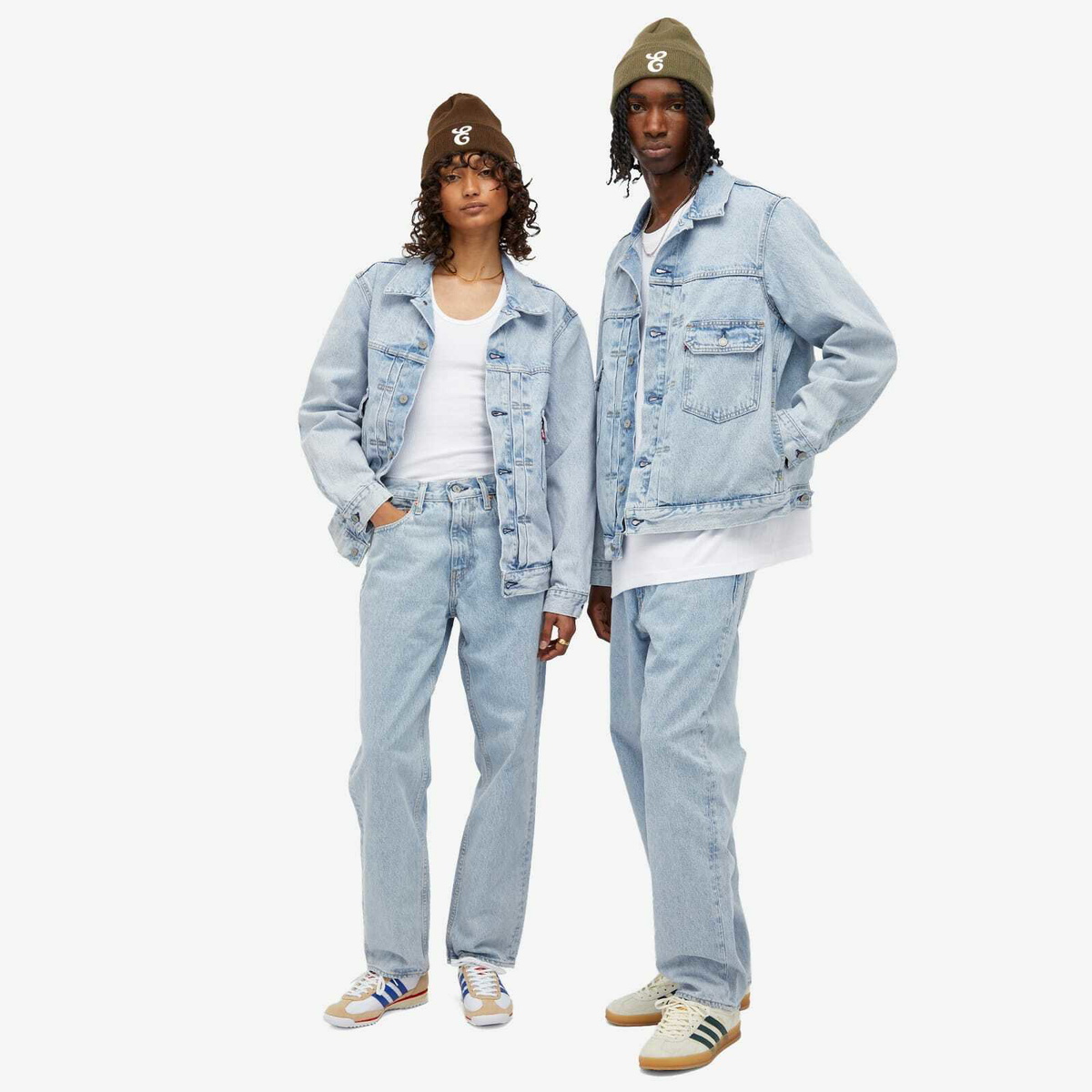 Levi's Levis E by END. 568 in Baby Blue Essential
