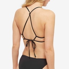 Araks Women's Camryn Strappy Bikini Bottom in Black