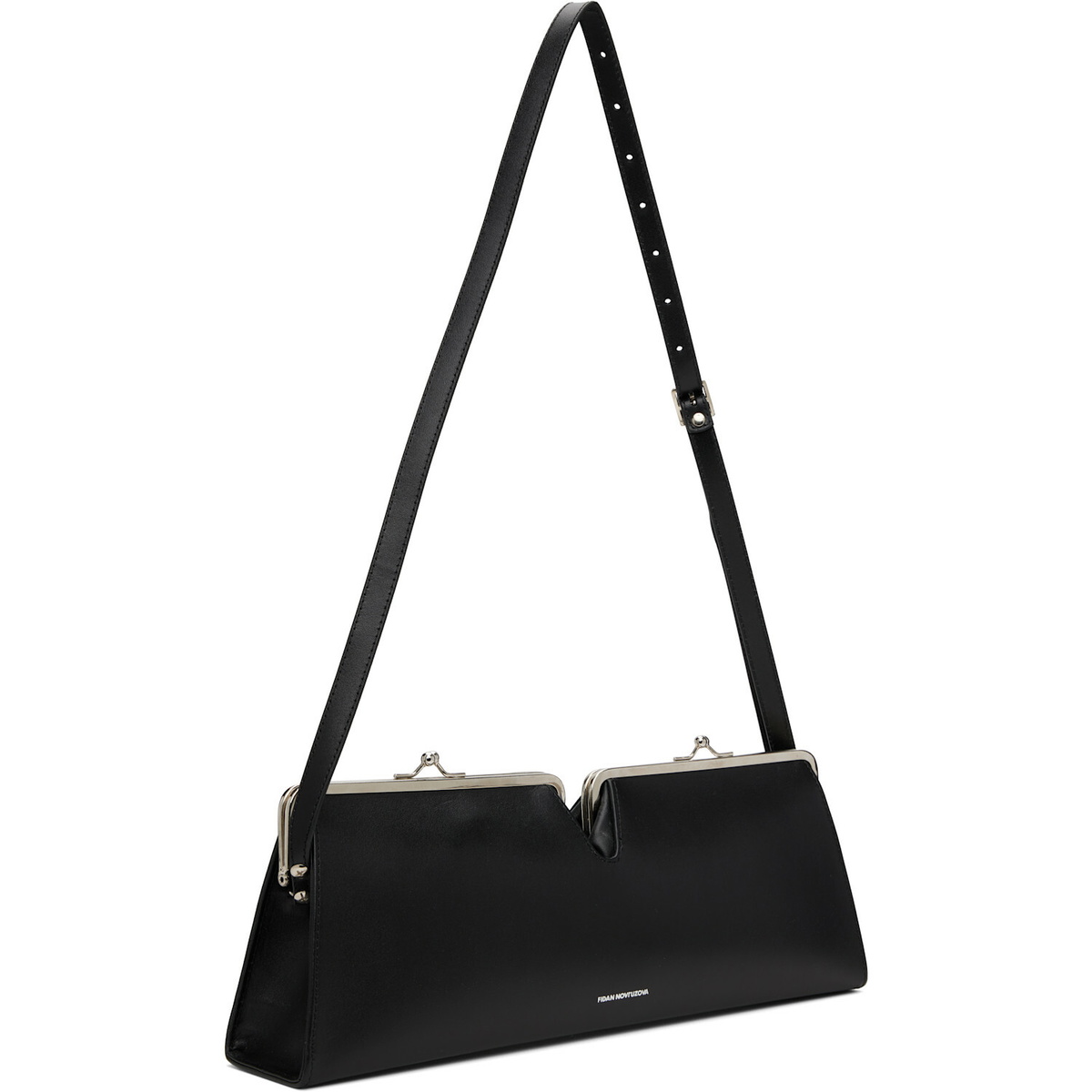 FIDAN NOVRUZOVA Black Bibi Baguette Bag